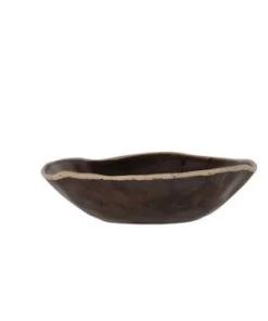 Assiette à Pâtes Etna Bronze D21.8 H5.6