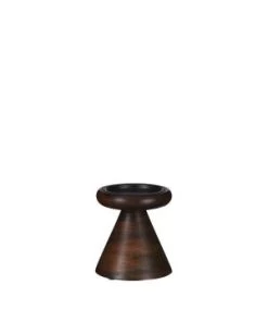 Bougeoir Limma Marron.f H12 D11