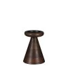 Bougeoir Limma Marron.f H17 D12 -Intérieure Décoration Magasin bougeoir limma marronf h17 d12