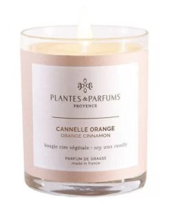 BOUGIE PARFUMEE CANNELLE ORANGE 180G