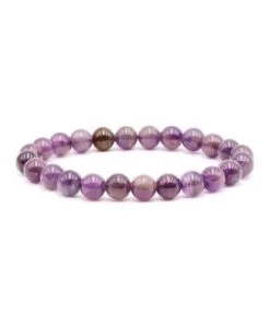Bracelet Boule 08mm Amethyste Bolivie A