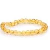 Bracelet Boule 6mm Ambre Jaune A (6-08mm) -Intérieure Décoration Magasin bracelet boule 6mm ambre jaune a 6 08mm