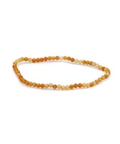 Bracelet Facetté 03mm Tourmaline Jaune Aa