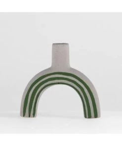 Céramique Décoration Giget Verte H14