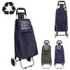 Chariot Shopping Recycle 2 Roues -Intérieure Décoration Magasin chariot shopping recycle 2 roues