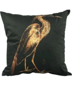 COUSSIN AILA VELOURS HERON 45X45