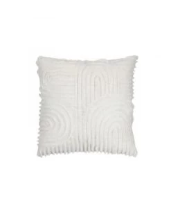 COUSSIN ARC BLANC 43X43