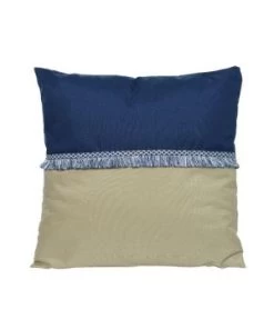 COUSSIN EXTERIEUR BICOLORE 45X45CM