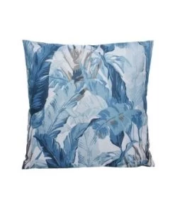 COUSSIN EXTERIEUR BLEU 45X45CM
