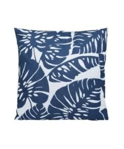 COUSSIN EXTERIEUR BLEU.F 45X45CM