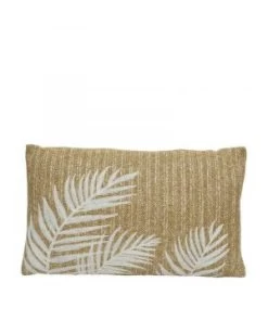 COUSSIN EXTERIEUR FEUILLE 30X50CM