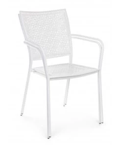 FAUTEUIL JODIE BLANC