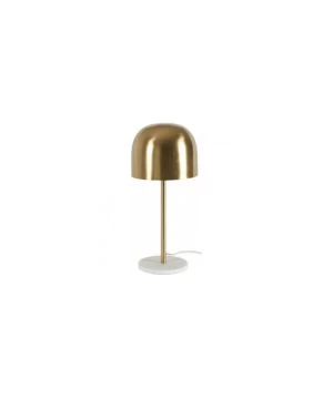 Lampe Champignon Dorée S/pied 21x21 H46 3 Lampe Champignon Dorée S/pied 21x21 H46