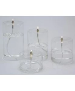 Lampe Huile Cylindre Transparent Gm Xs