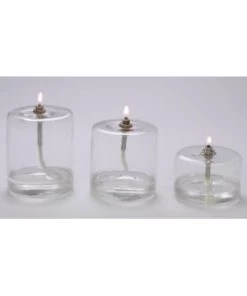 Lampe Huile Cylindre Transparent Pm M