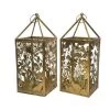 LANTERNE FER OR H52.5 2 LANTERNE FER OR H52.5 -Intérieure Décoration Magasin lanterne fer or h525