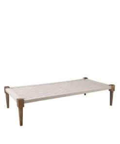 LIT DE SALON BLANC 180CM