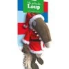 Ma Peluche Loup Habillée - Noël -Intérieure Décoration Magasin ma peluche loup habillee noel