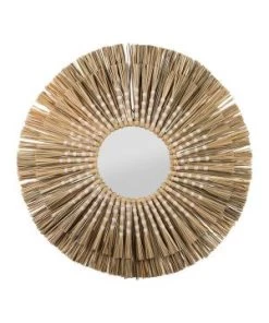 Miroir Lichen Nat+blanc D67