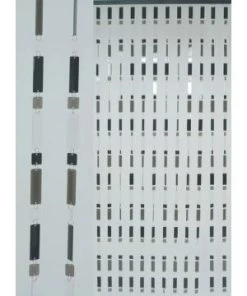 /Rideau De Porte RECTANGLES ET CARRÉS 90x200cm