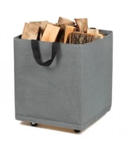 /Sac Jute Roulettes 45X45X50cm Anth