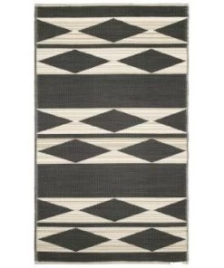 Tapis Cairo Natural & Black 120 X 180cm