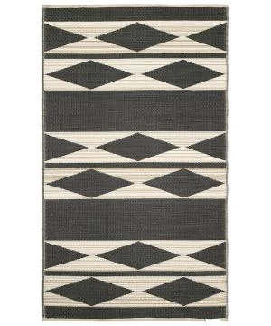 Tapis Cairo Natural & Black 120 X 180cm 3 Tapis Cairo Natural & Black 120 X 180cm