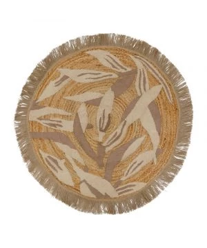 TAPIS ROND BRONZE D100CM 3 TAPIS ROND BRONZE D100CM