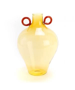 Vase Amphore Ambre Anse H22 3 Vase Amphore Ambre Anse H22