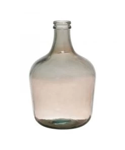 VASE BOUTEILLE COMETE BRUN D27XH42CM