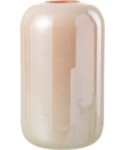 Vase Julien Verre Orange/rose L