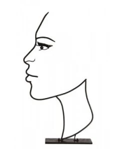 VISAGE OMBRE METAL BLACK 80CM